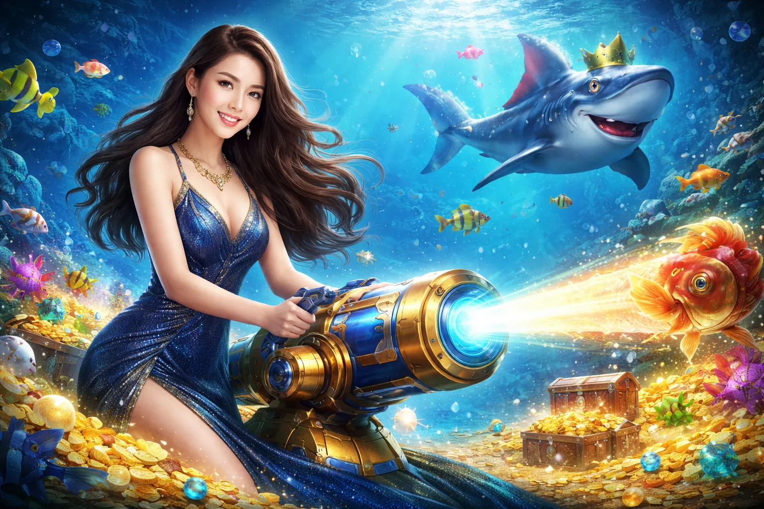 Giao diện cổng tải game Bắn Cá Hải Vương