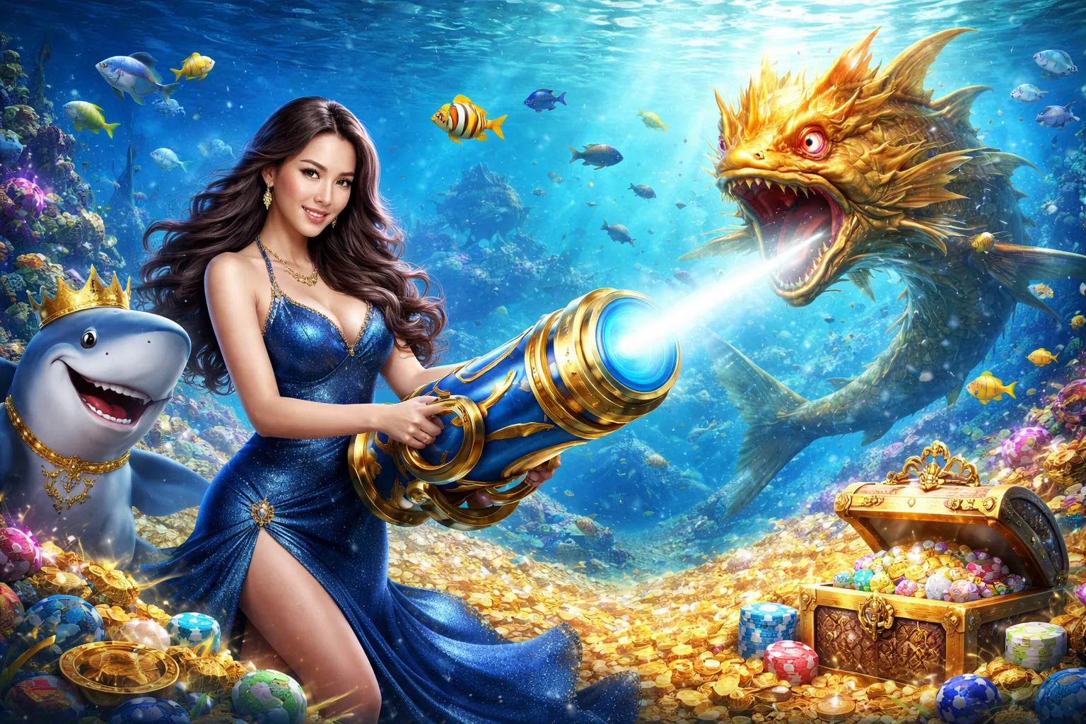 Hình ảnh chính: Mẹo Giành Điểm Cao Bắn Cá Hải Vương